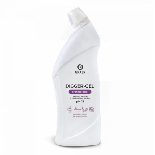 Digger-Gel. 1000мл.Professional. для чистки труб  (8/кор)  ()