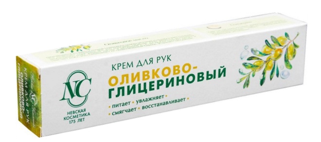 Невская Косметика Крем для рук Оливково-глицериновый 50мл