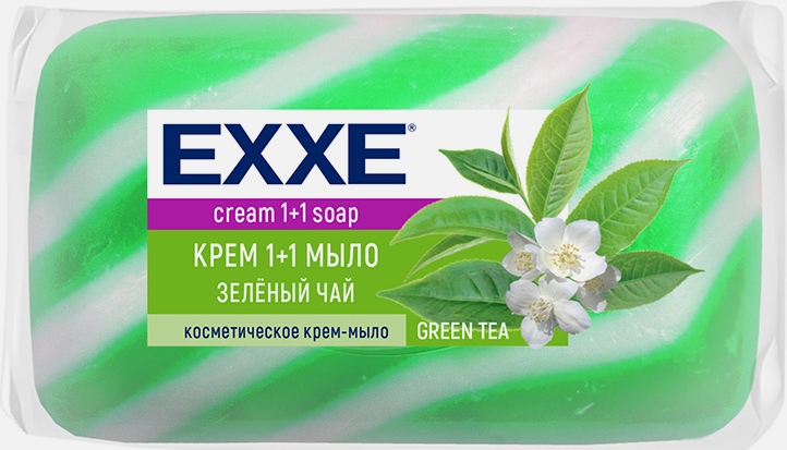 Мыло туал."EXXE" Зеленый чай 80гр.1шт.(36/кор) (5149)