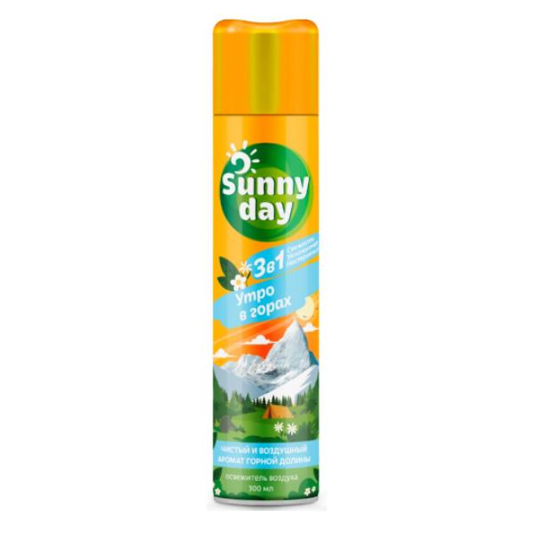 Освежитель воздуха "Sunny day" 300мл. Утро в горах. (12/кор) (1534)