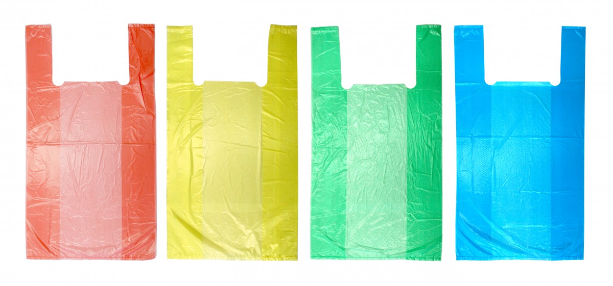 Пакет майка 250*450  Радуга (20/пак) 200шт*1