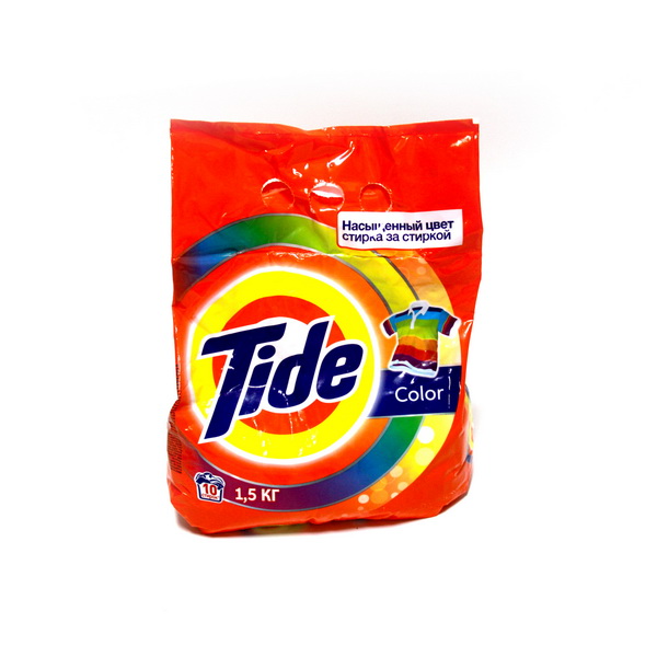 Стиральный порошок Tide Аква Пудра Color 1,5кг