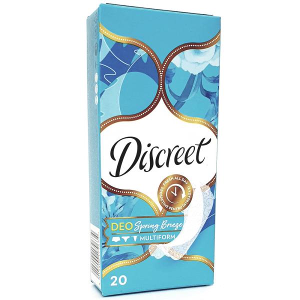 Discreet прокладки ежедневные Deo Spring Breeze Multiform