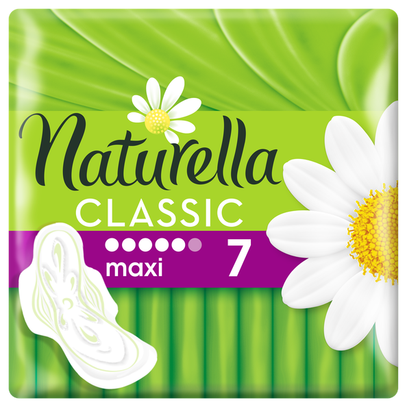 Naturella прокладки Camomile Classic Maxi, 5 капель
