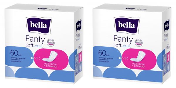 Bella прокладки ежедневные Panty soft classic 60шт.