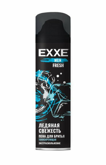 Пена для бритья EXXE Men Fresh Тонизирующая, 200 мл
