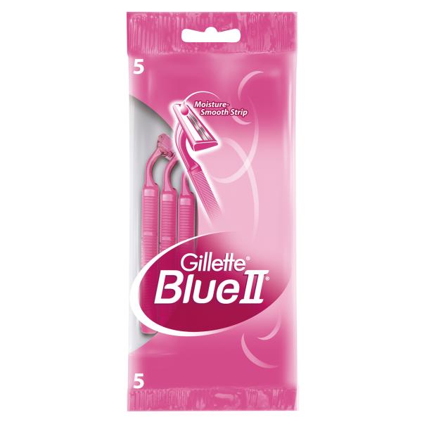 Станок GILLETTE BLUE || жен.5*1шт.(розовый) (24/кор)