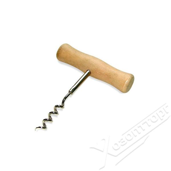 ШТОПОР с деревянной ручкой. 1шт.