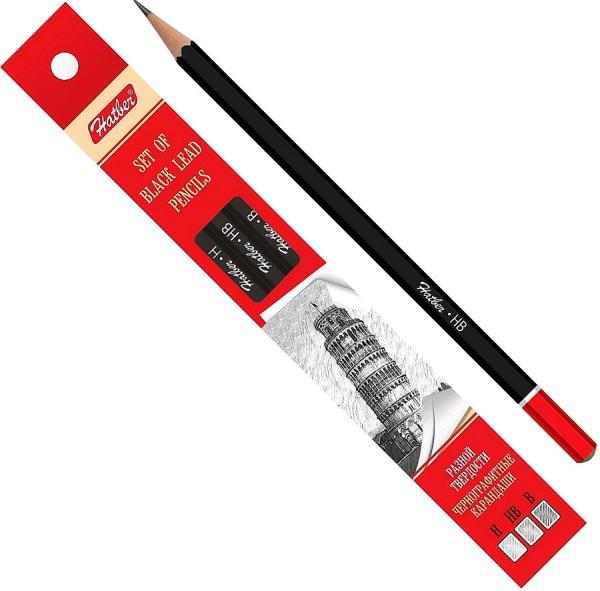 Карандаш прост."ХАТБЕР" НАБОР 6*1шт.