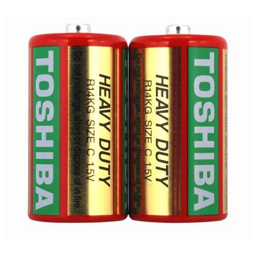 Батарейка Toshiba LR14 2*1шт ( 2шт)  (24/кор) (8581)