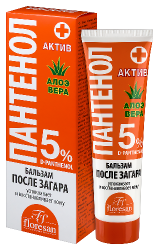Бальзам после загара Floresan 100 мл актив  (12/кор) (6819)