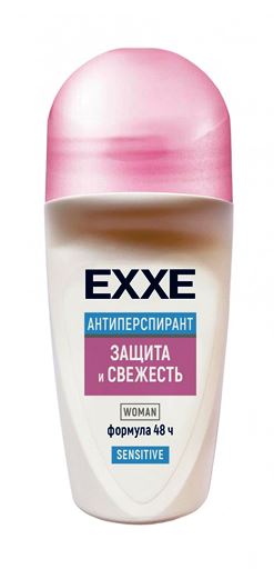 EXXE жен. ролик Sensitive 50 мл.Защита и свежесть (12/кор) (6009)